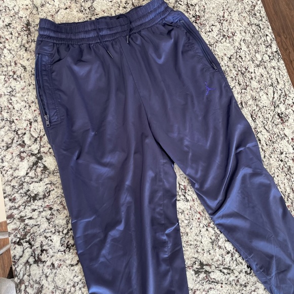 Jordan Other - Air Jordan Nike Air Silky Blue ish purple ish sweat pants bottoms joggers